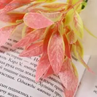 Букет искусственный «Вытянутые лепестки» двухцветный, 15 см (цена за 1 шт., фасовка 5 шт.) МИКС