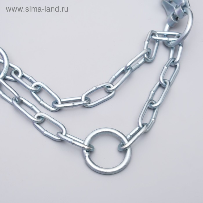 Ошейник строгий пластинчатый, цинк, 50 х 2,3 см Ошейник строгий пластинчатый, цинк, 50 х 2,3 см