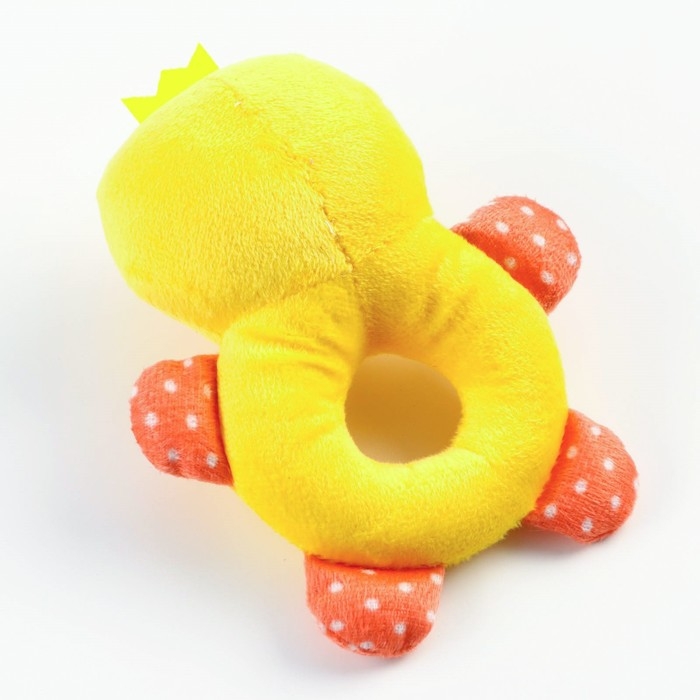 Игрушка пищащая для собак Игрушка пищащая для собак "Утёнок",17 см