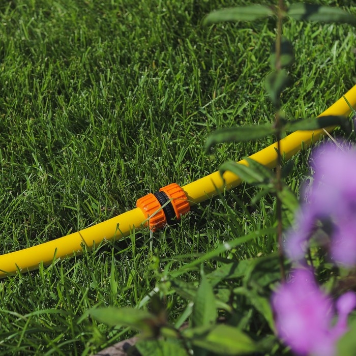 Муфта соединительная, для шлангов 3/4 Муфта соединительная, для шлангов 3/4" (19 мм), цанговое соединение, рр-пластик, цвет МИКС, Greengo