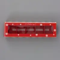 Коробка подарочная под 5 конфет &laquo;Чудеса случаются&raquo;, 21&times;3.3&times;5.8 см