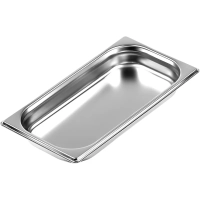 Гастроемкость (1/3x40мм), нерж. сталь AISI201,толщина 0,7мм, 325x176x40мм