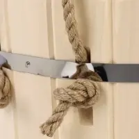 Ведро-запарник для бани и сауны, 15 л, деревянное, пластмассовая вставка