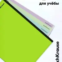 Zip-пакет пластиковый ErichKrause Matt Reef A5+, непрозрачный, МИКС