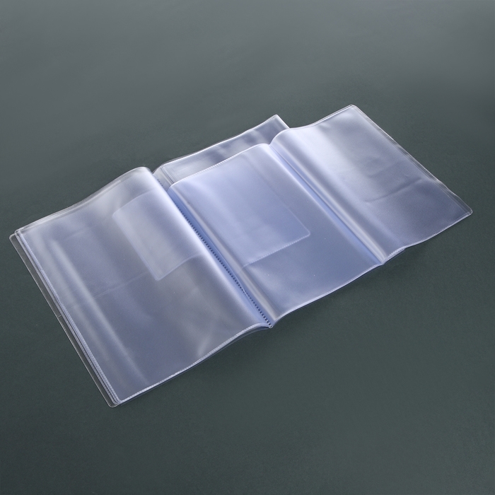 Вкладыш ПВХ (А5) для семейных документов, 1 комплект, цвет прозрачный