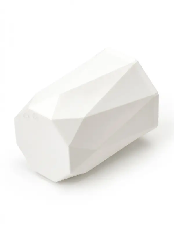 Стакан для зубных щёток &laquo;Призма&raquo;, 9.5&times;9.5&times;11 см, белый