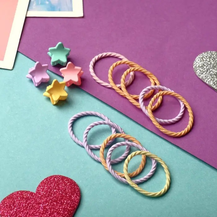 Набор для волос «Соня», 10 резинок, 4 краба, звёздочка, МИКС