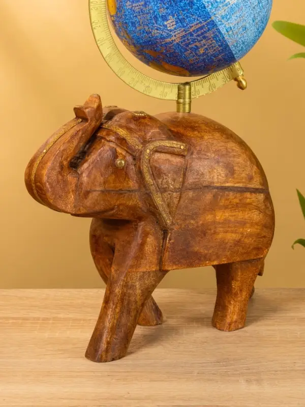 Глобус сувенирный, 22×12.5×353.5 см, подставка дерево