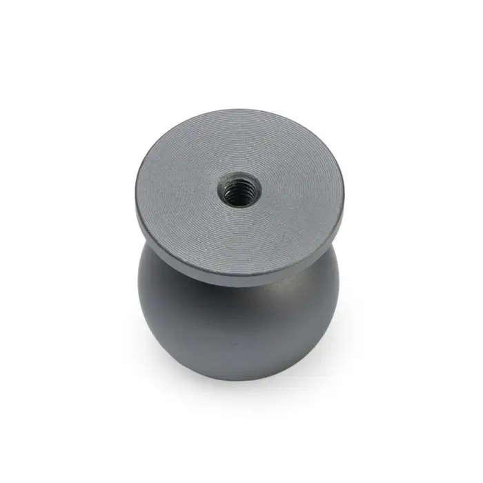 Ручка-кнопка CAPPIO RK146, d=25 мм, цвет графит