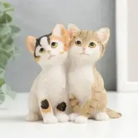 Фигурка полистоун «Котятки-малыши», 8.5×6×8 см Фигурка полистоун «Котятки-малыши», 8.5×6×8 см
