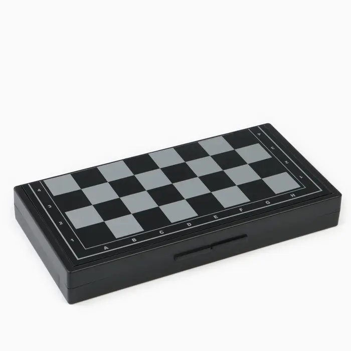 Шахматы классические &laquo;Зук&raquo; 3 в 1, с шашками и нардами, магнитная доска 24.5&times;24.5 см