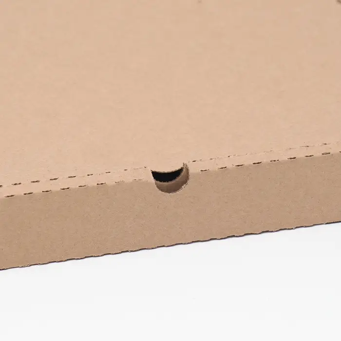 Коробка для пиццы, бурая, 36&times;36&times;4 см