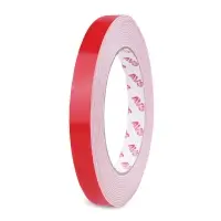 Лента клейкая двусторонняя AVS SCH-014 12 mm x 5 m вспененная основа (белая)