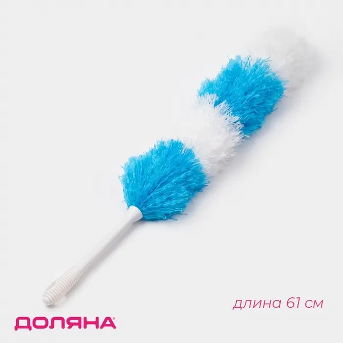 Щётка для пыли Доляна &laquo;Небо&raquo;, микрофибра, 61&times;5 см