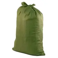 Мешок полипропиленовый 70&times;120 см, для строительного мусора, зеленый, 70 кг