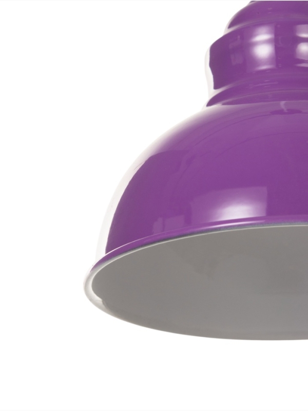 Светильник Paul 1х40Вт Е27 пр-1м темно-фиолетовый 20х20х17,5см Светильник Paul 1х40Вт Е27 пр-1м темно-фиолетовый 20х20х17,5см