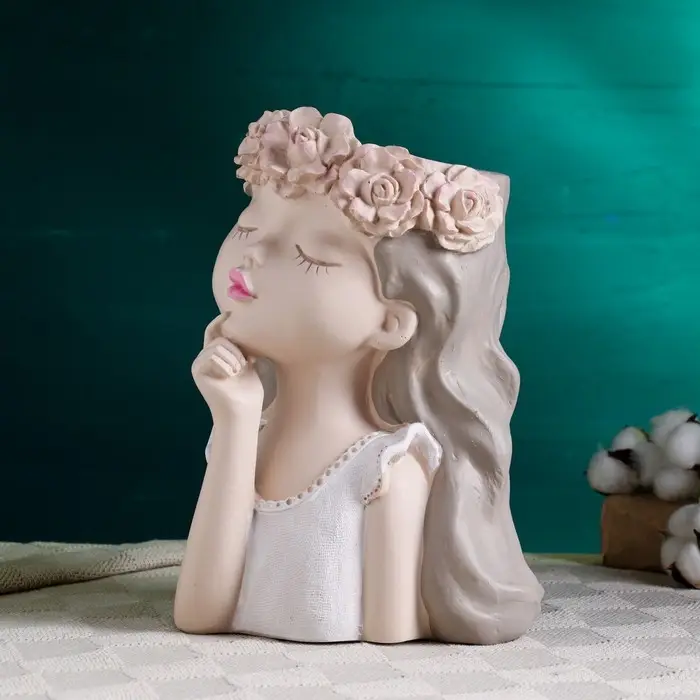 Кашпо - ваза  Кашпо - ваза "Принцесса" 18х16х27см