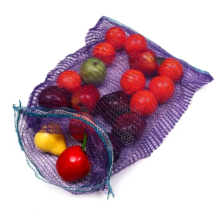 Сетка овощная, фиолетовая, 35×60 см, 15 кг Сетка овощная, фиолетовая, 35×60 см, 15 кг