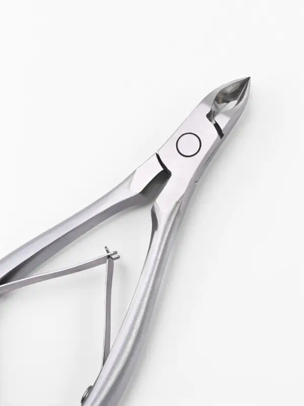 Кусачки маникюрные для кутикулы &laquo;Премиум сатин&raquo;, матовые, двойная пружина, 12 см, длина лезвия-6 мм