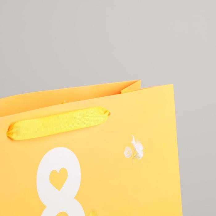 Пакет подарочный ламинированный вертикальный, упаковка, &laquo;Букет&raquo;, L 31 х 40 х 11,5 см