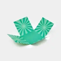 Бум-коробка подарочная с бабочками &laquo;Тебе подарочек&raquo;, 12 х 12 х 12 см