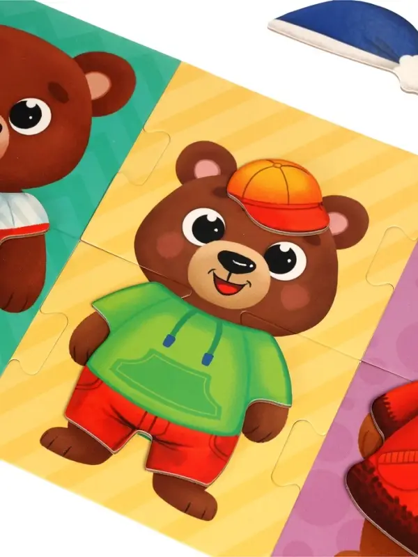 Dress up velcro puzzle 4 in 1 Dress up velcro puzzle 4 in 1