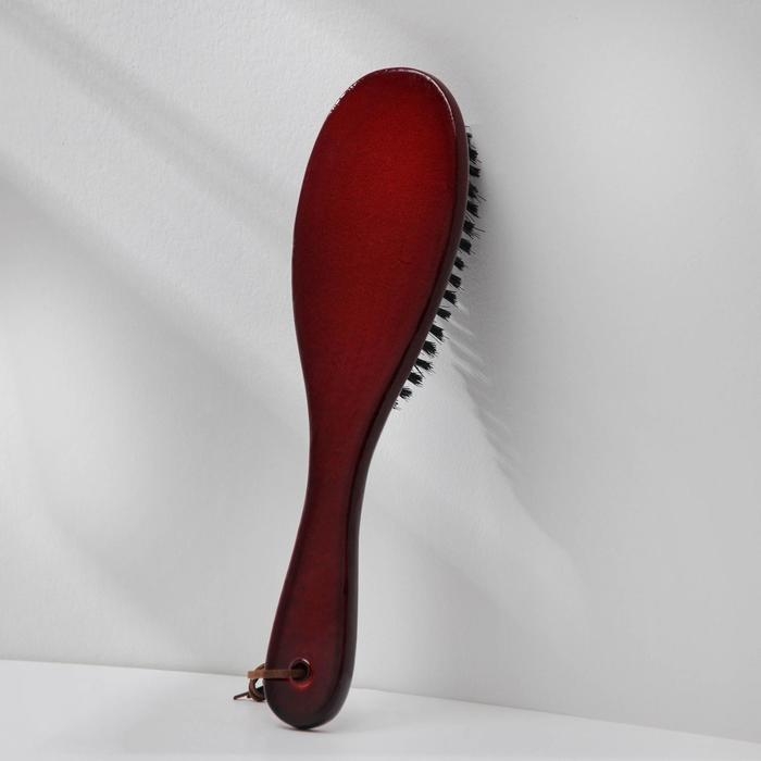 Щётка для одежды Доляна, 23×6,3×3 см, искусственная щетина Щётка для одежды Доляна, 23×6,3×3 см, искусственная щетина