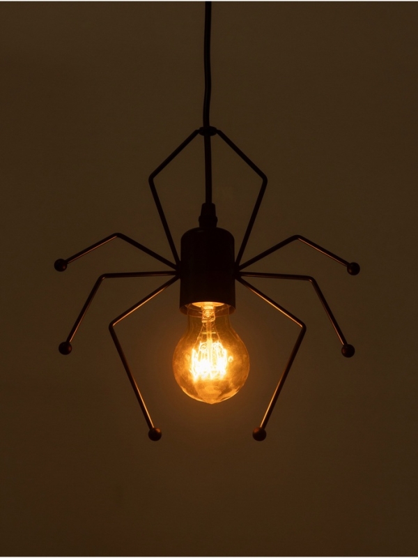 Светильник Spider 1х40Вт Е27 черный 20х20х8см Светильник Spider 1х40Вт Е27 черный 20х20х8см