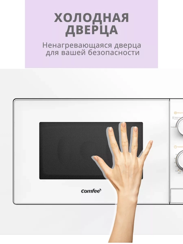 Встраиваемая микроволновая печь CBM2000W, 20 л, 5 мощностей Встраиваемая микроволновая печь CBM2000W, 20 л, 5 мощностей