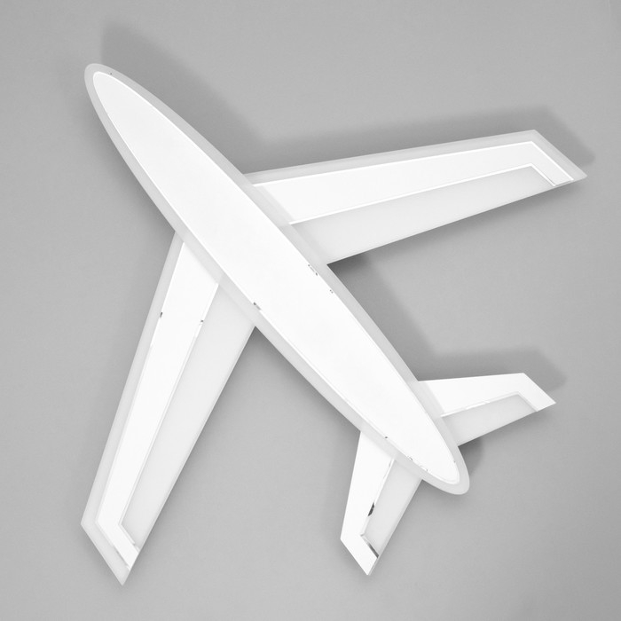 Люстра с ПДУ Люстра с ПДУ "Самолет" LED 110Вт 3000-6000К диммер белый 63х58х5,5 см BayerLux