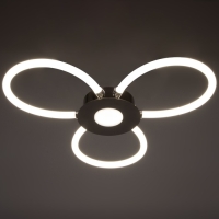 Люстра 1802/3 LED 60Вт 4000К хром 55х55х10 см BayerLux