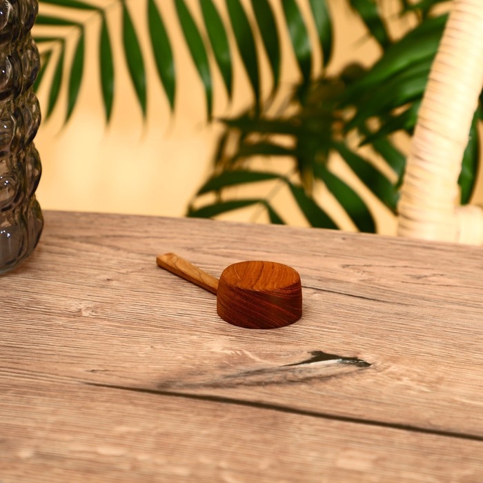 Черпак 10 см, тиковое дерево Черпак 10 см, тиковое дерево