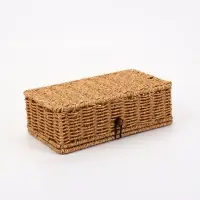 Салфетница - органайзер плетёная &laquo;Лесная кухня&raquo;, 25&times;14&times;8 см, бежевая
