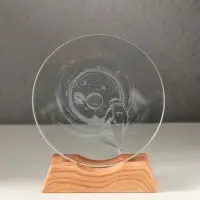 Сувенир стекло свет "Диск. Высадка космонавта на луну" 5хLED d=10 см, USB 10х4х11,4 см Сувенир стекло свет "Диск. Высадка космонавта на луну" 5хLED d=10 см, USB 10х4х11,4 см