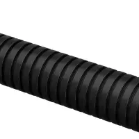 ELASTA Труба гофрированная ПВХ d=25мм с зондом черная (50м) IEK