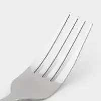 Набор вилок столовых Доляна &laquo;Бабл&raquo;, h=20 см, 6 шт., нержавеющая сталь, серебристый