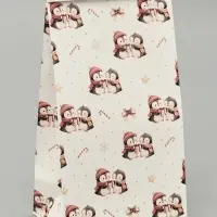 Подарочные пакеты с зажимами, набор 10 шт. &laquo;Новогодний подарок 1&raquo;, 12&times;24&times;8 см