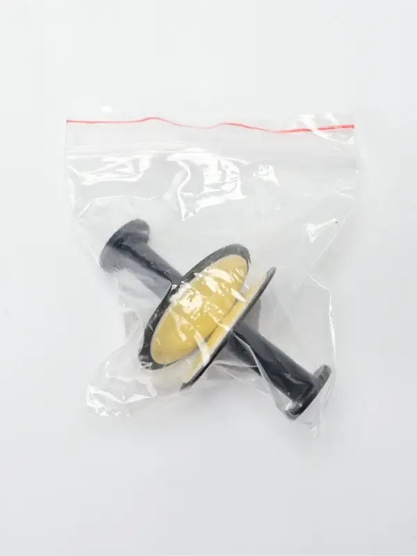Крючки самоклеящиеся Black Loft, 2 шт., металл, 3&times;5.2 см, чёрные