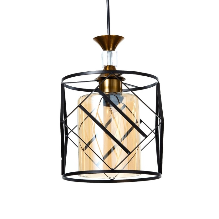 Светильник BayerLux Светильник BayerLux "Куара" E27 40Вт черный 28х28х19-119 см