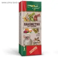 Лакомство Triol для грызунов, ассорти, 75 г