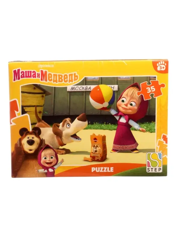 Пазл 35 эл. "Маша и Медведь. Лесные истории" 91477