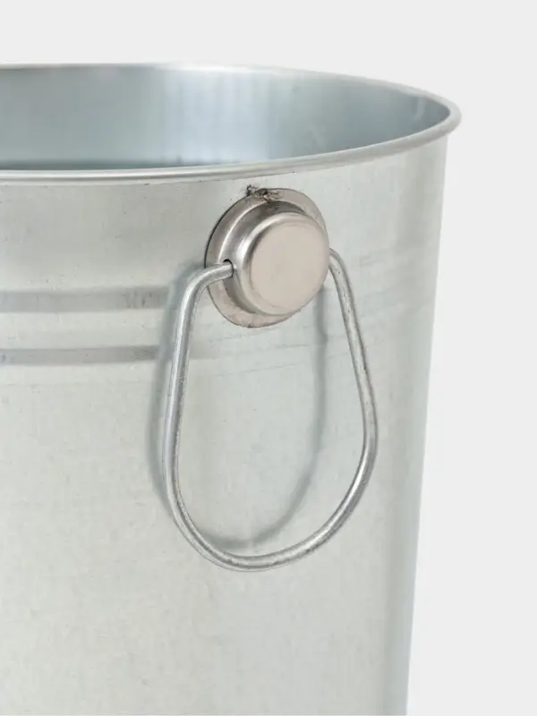 Вазон оцинкованный с ручками, 11 л, d=21 см, h=49 см, ГОСТ