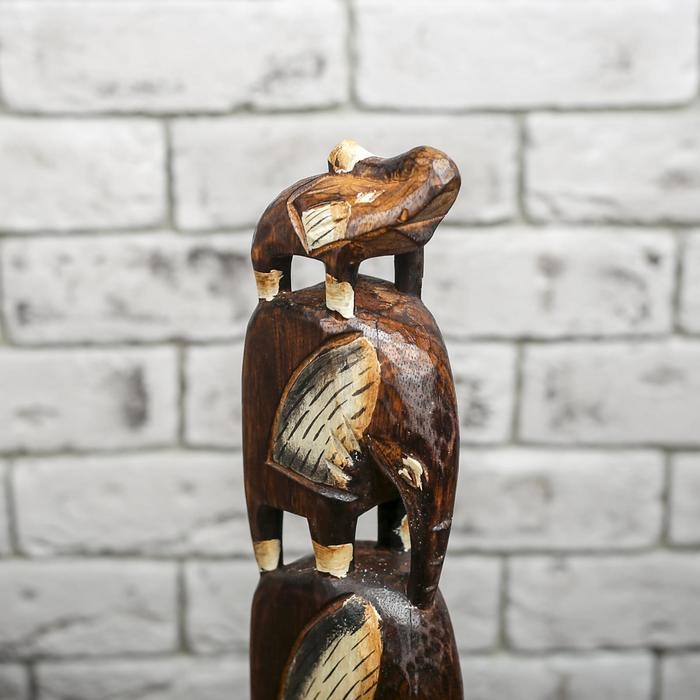 Сувенир дерево Сувенир дерево "Четыре слона" 50х12х10 см