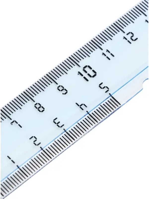 Линейка 20 см Calligrata пластиковая, микс Линейка 20 см Calligrata пластиковая, микс