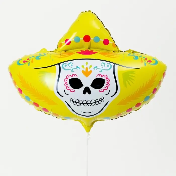 Воздушный шар фольгированный 29 Воздушный шар фольгированный 29" «Шляпа Хэллоуин», фигура