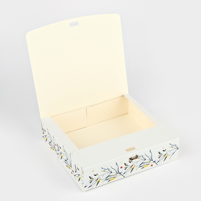 Коробка подарочная новогодняя складная «Волшебного Нового года», 20 х 18 х 5 см, Новый год Коробка подарочная новогодняя складная «Волшебного Нового года», 20 х 18 х 5 см, Новый год