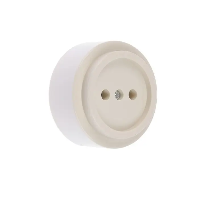 Розетка  Розетка "Хит", 220 В, 16 А, накладная, без защ/шторок, белая, розничная упаковка