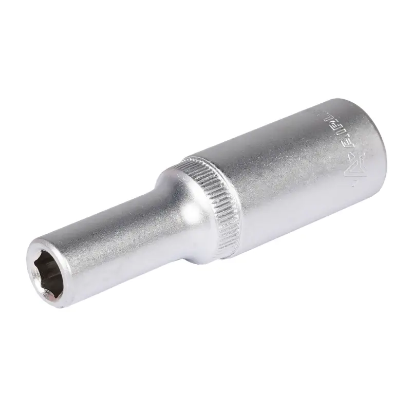 Головка торцевая 1/2"DR шестигранная 8мм, L=78мм пласт.подвес