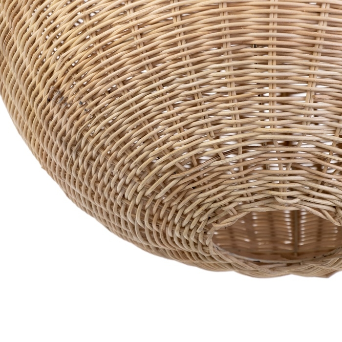 Светильник потолочный из ротанга Светильник потолочный из ротанга "Хуан" 1х120Вт, Е27, 50х50х50 см