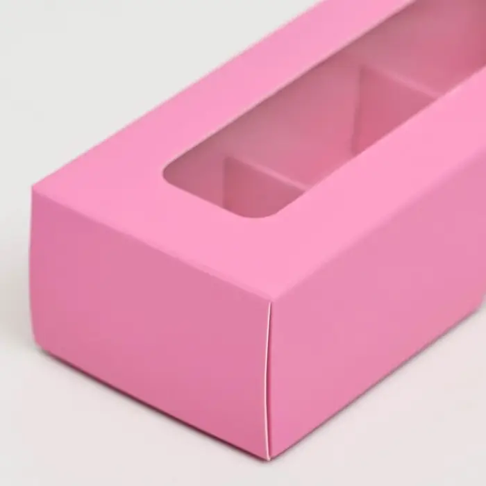 Коробка для 3 конфеты, 13.7×5.5×3.5 см. Кондитерская упаковка Коробка для 3 конфеты, 13.7×5.5×3.5 см. Кондитерская упаковка